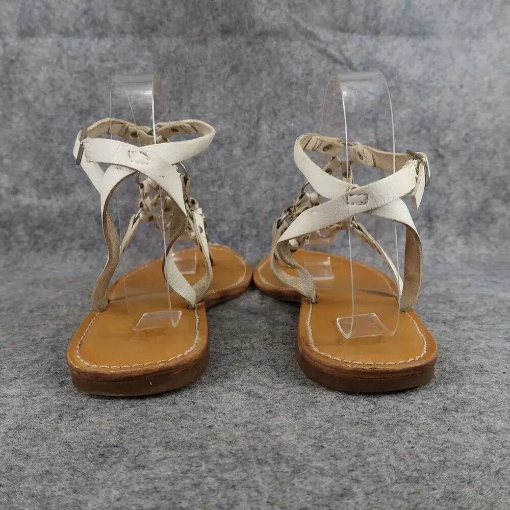 Yellowbox Shoes Womens 8.5 Sandals Casual Strappy Flats Ankle Strap Adjustable - Picture 6 of 15
